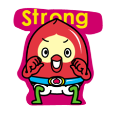 Momoyan of peach 1 sticker #1121261