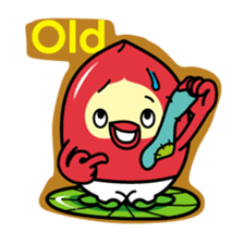 Momoyan of peach 1 sticker #1121265