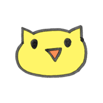 Cat simple sticker #1121386