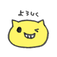 Cat simple sticker #1121399