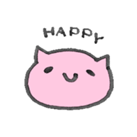 Cat simple sticker #1121406