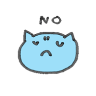 Cat simple sticker #1121412