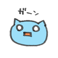 Cat simple sticker #1121420