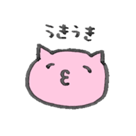 Cat simple sticker #1121421