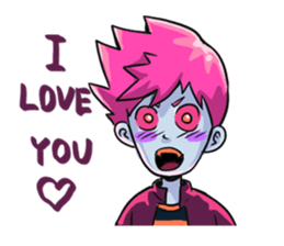 Zombies in Love sticker #1121642