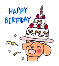 Warm and fluffy illustration by Kako sticker #1121940