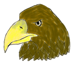 Bird's sticker sticker #1121952