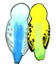 Bird's sticker sticker #1121976