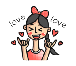 My Girlfriend sticker #1122269