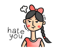 My Girlfriend sticker #1122279