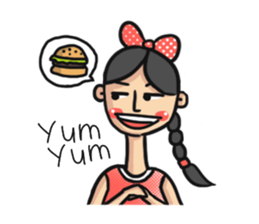 My Girlfriend sticker #1122296