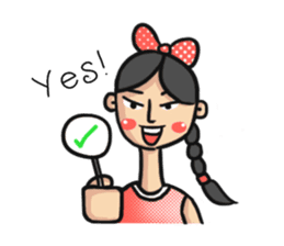 My Girlfriend sticker #1122298