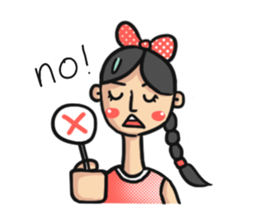 My Girlfriend sticker #1122299