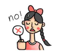 My Girlfriend sticker #1122299