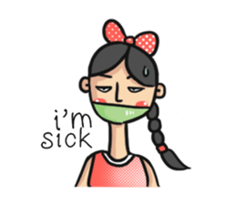 My Girlfriend sticker #1122301