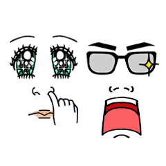 The part of a face Part 2