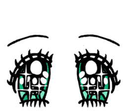 The part of a face Part 2 sticker #1122309