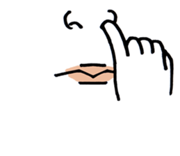 The part of a face Part 2 sticker #1122311