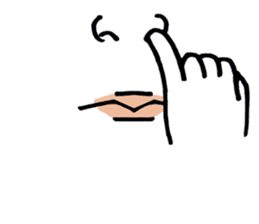 The part of a face Part 2 sticker #1122311