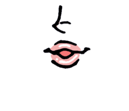 The part of a face Part 2 sticker #1122319