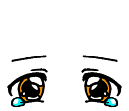 The part of a face Part 2 sticker #1122331