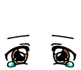 The part of a face Part 2 sticker #1122331