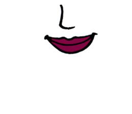 The part of a face Part 2 sticker #1122336