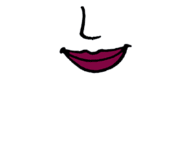 The part of a face Part 2 sticker #1122336