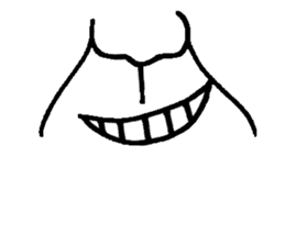 The part of a face Part 2 sticker #1122344