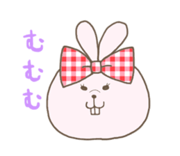 Ribon Rabbit sticker #1122370