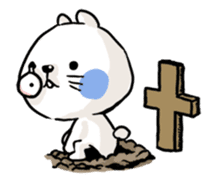 cute zombies sticker #1122473