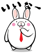 round Rabbit sticker #1122514