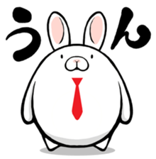 round Rabbit sticker #1122515