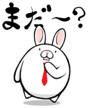 round Rabbit sticker #1122519