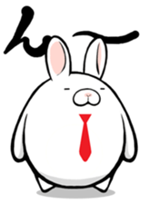 round Rabbit sticker #1122528