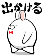 round Rabbit sticker #1122530