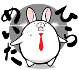 round Rabbit sticker #1122540