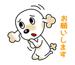 POOchan! of Toy poodle sticker #1122800