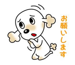 POOchan! of Toy poodle sticker #1122800