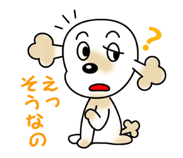 POOchan! of Toy poodle sticker #1122817