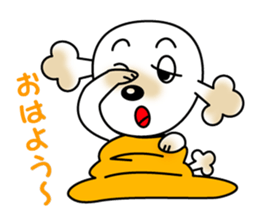 POOchan! of Toy poodle sticker #1122820