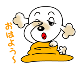 POOchan! of Toy poodle sticker #1122820