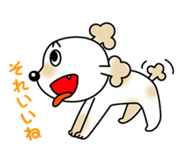 POOchan! of Toy poodle sticker #1122823