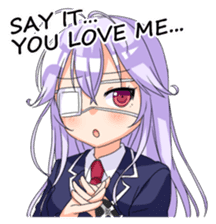 Chunibyo Girlfriend sticker #1123112