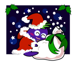 Eggplant is on a diet for English sticker #1123224