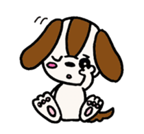 The lop ear dogs sticker #1123364
