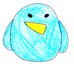 bird and cat sticker #1123471