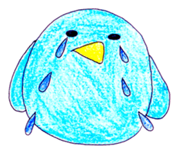 bird and cat sticker #1123472