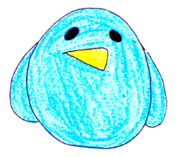 bird and cat sticker #1123473