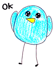 bird and cat sticker #1123478